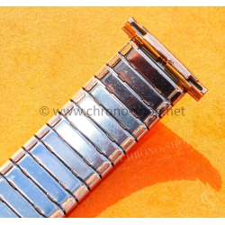 Gay Frères Vintage 60s Bracelet Rally extensible en plaqué or rose 22-17mm montres vintage