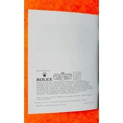 Rolex MILGAUSS 116400, 116400GV Booklet italian 2016, advertising, green manual Ref. 605.35