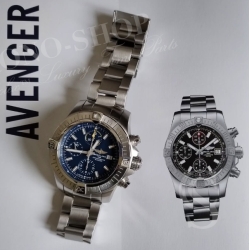 BREITLING ORIGINAL MAILLON 20mm ACIER POLI NEUF W0617 MONTRES AVENGER, AVENGER II