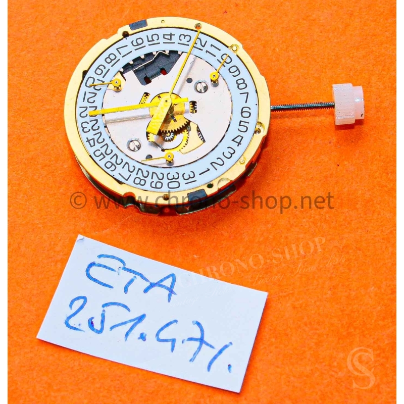 ETA 251 471 Genuine Swiss Made Movement 251.471 Chronograph New Movement