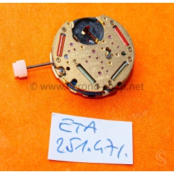 Mouvement ETA 251 471 Swiss Made 251.471 fonctions chronographe calibre quartz montres