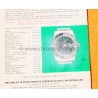 Rolex GMT MASTER 6542 Rare Livret de 1959 Document anglais Notice Montres anciennes ROLEX GMT MASTER 6542 bakelite
