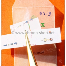 Rolex 5513 Vintage Genuine ROLEX Cream yellow patina Tritium Handset 5512,5513 Submariner Cal. 1520,1530