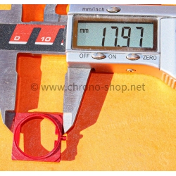 Cartier Genuine watch part Movement Casing Ring 18x15mm Tank Must VA160009