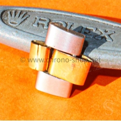 ROLEX TUDOR 1x FOLDED 7835 TUTONE LINK YELLOW GOLD STEEL 18mm BRACELET 7835/19 LINK VINTAGE WATCHES