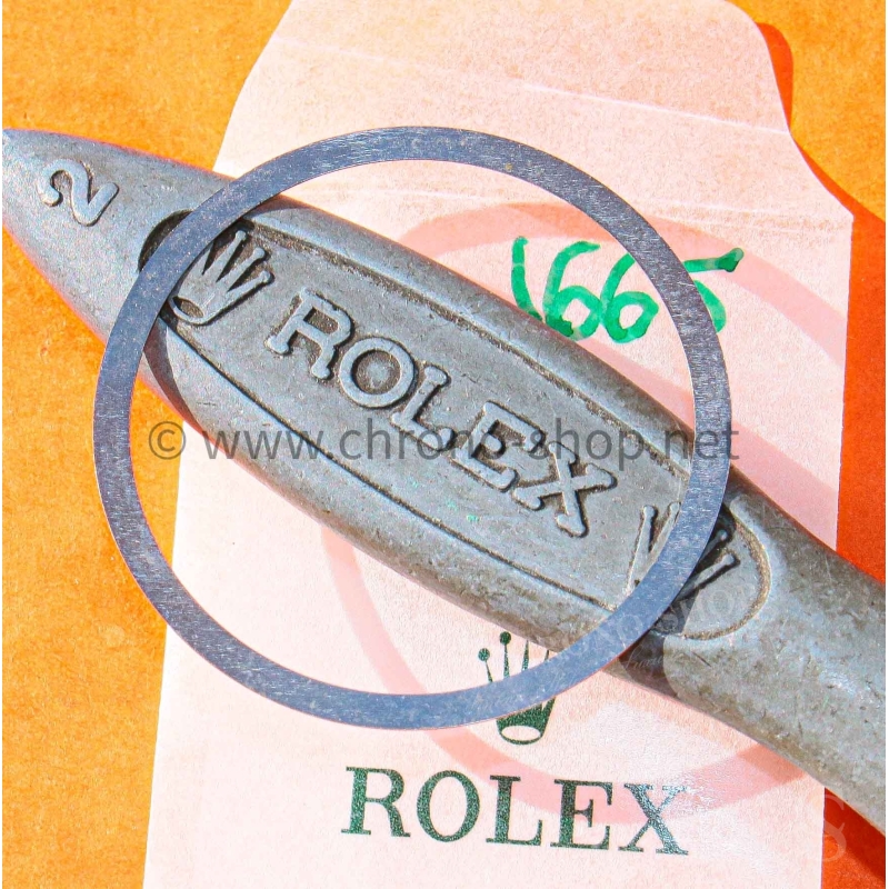 ROLEX MONTRE VINTAGE SEA-DWELLER 1665 RESSORT LUNETTE ANNEAU TENSION LUNETTE TENSION SPRING DISQUE ANODISE