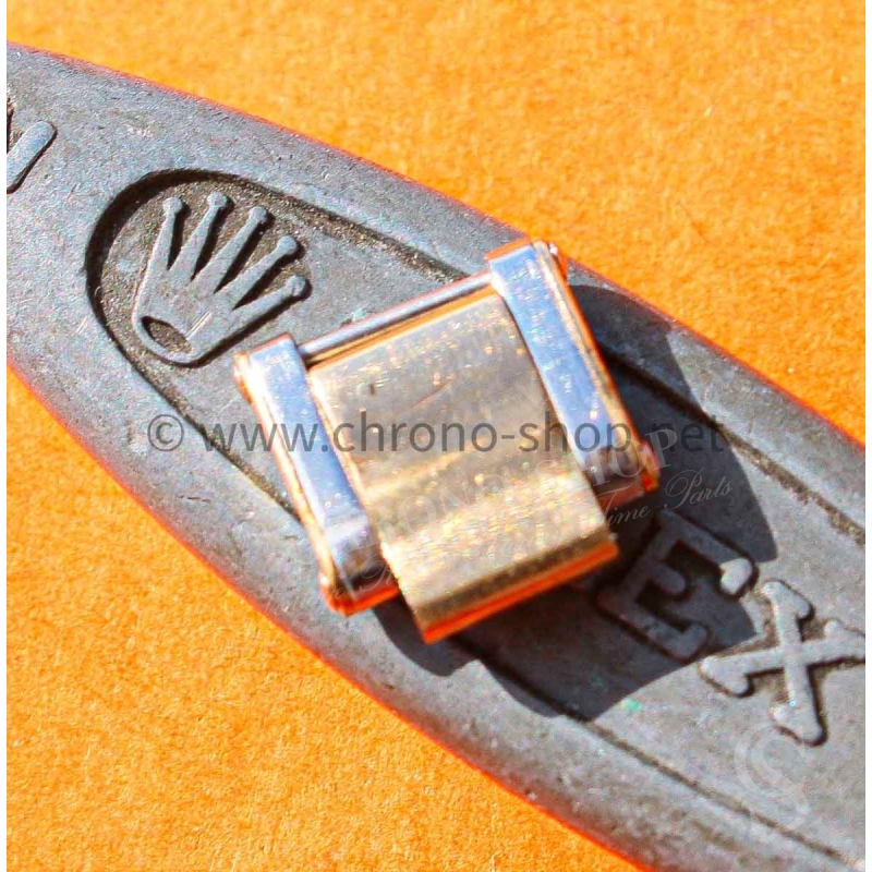 ROLEX MAILLON RIVET OR JAUNE ACIER BITON 13mm BRACELET 7205 MONTRES VINTAGE ROLEX 1002,1008 ZEPHYR 6582,OYSTER PERPET