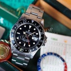 Rolex 80's Amazing Vintage GMT Master Tritium dial part 16750,16700 Cal 3075,3175 Watch Part Glossy dial