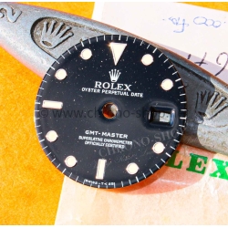 Rolex 80's Amazing Vintage GMT Master Tritium dial part 16750,16700 Cal 3075,3175 Watch Part Glossy dial