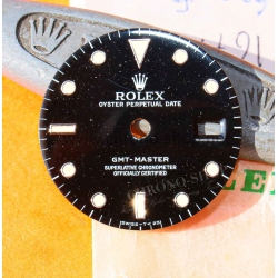 Rolex 80's Amazing Vintage GMT Master Tritium dial part 16750,16700 Cal 3075,3175 Watch Part Glossy dial