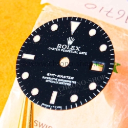 Rolex 80's Amazing Vintage GMT Master Tritium dial part 16750,16700 Cal 3075,3175 Watch Part Glossy dial