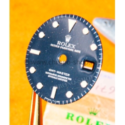 ROLEX VINTAGE CADRAN TRITIUM T25 NOIR LAQUE MONTRES VINTAGE GMT MASTER 16750,16700 CAL 3075,3175