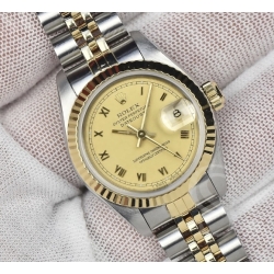 Rolex 62523D tutone yellow gold steel jubilee ladies bitons bracelet 13mm Datejust 69173,67913