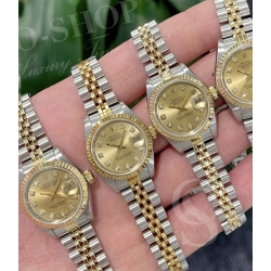 Rolex 62523D tutone yellow gold steel jubilee ladies bitons bracelet 13mm Datejust 69173,67913