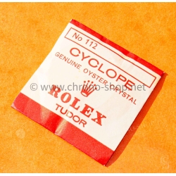 Rolex 25-112 Genuine oyster crystal Hesalite Cyclop 112 Vintage Tudor watches oysterdate 7962,7964,7966,7968