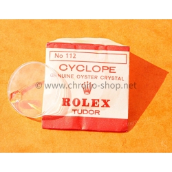ROLEX 25-112 TUDOR PRINCE OYSTERDATE NOS CYCLOPE 112 PLEXIGLAS VERRE ACRYLIQUE MONTRES TUDOR 7962A,7964,7966,7968