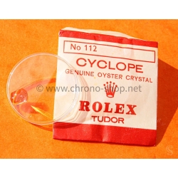 ROLEX 25-112 TUDOR PRINCE OYSTERDATE NOS CYCLOPE 112 PLEXIGLAS VERRE ACRYLIQUE MONTRES TUDOR 7962A,7964,7966,7968