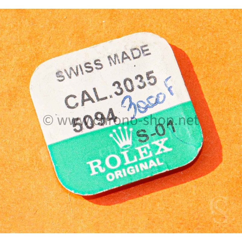 Rolex 3035-5094 Fourniture Originale horlogère ref 5094 Roue de quantième montée Cal 5035, 3035 ref 3035-5094