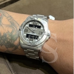 Breitling maillons 20-21mm titane Bracelet 5219 B12 Titane Montres Breitling Aerospace Evo E79363101B