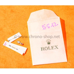 Rolex 5513 Vintage Genuine ROLEX Cream yellow patina Tritium Handset 5512,5513 Submariner Cal. 1520,1530