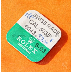 Rolex 6043 ref 5035-6043 Fourniture Originale horlogère sautoir de tirette monté Calibre 5035 oysterquartz