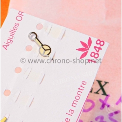 Rolex Rare 80's Watch part tritium hours hand yellow cream patina Submariner Date 16800,168000 calibre 3035