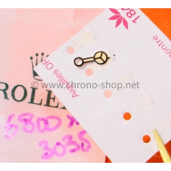 Rolex Rare 80's Watch part tritium hours hand yellow cream patina Submariner Date 16800,168000 calibre 3035