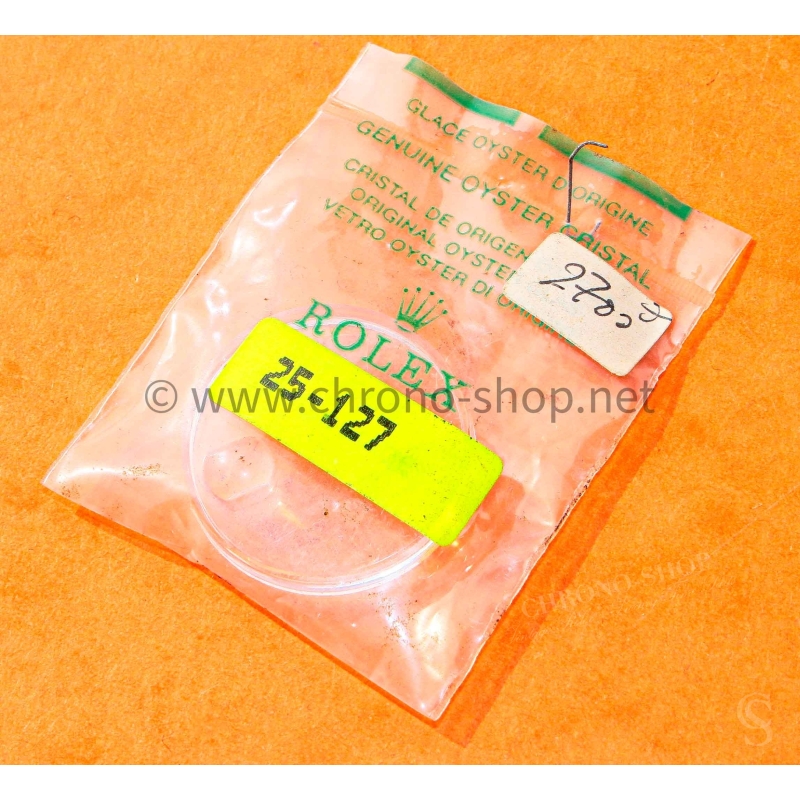 ROLEX TOP HAT THICK CRYSTAL 25-127 TOP HAT PLEXIGLAS ACRYLIC CYCLOP 127 VINTAGE ROLEX SUBMARINER DATE 1680,1680-8