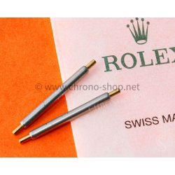 Rolex Rare Gmt 20mm tutone Spring Bars 23-9292 Ssteel and gilt pivots Price for set Original for holes case Gmt master