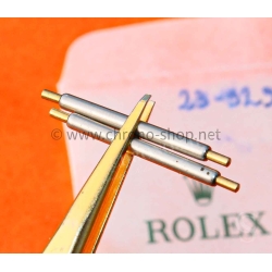 Rolex Fourniture horlogère 23-9292 rares pompes goupilles ressorts acier avec pivots dorés 20mm Gmt master, Submariner bitons