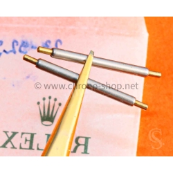 Rolex Rare Gmt 20mm tutone Spring Bars 23-9292 Ssteel and gilt pivots Price for set Original for holes case Gmt master