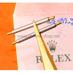 Rolex Fourniture horlogère 23-9292 rares pompes goupilles ressorts acier avec pivots dorés 20mm Gmt master, Submariner bitons