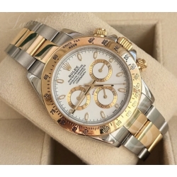 Rolex Aiguilles Or jaune compteurs chronos montres Rolex Cosmograph Daytona 116518,116508,116520,116528 Cal 4130