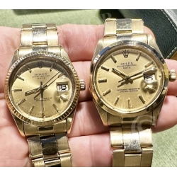 Rolex Fourniture horlogère 23-9272 pompes goupilles ressorts or jaune 19mm bracelet oyster 1508,15008,6263