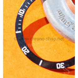 Yema ancienne pièce détachée horlogerie insert gradué noir 37mm montres Yema vintage