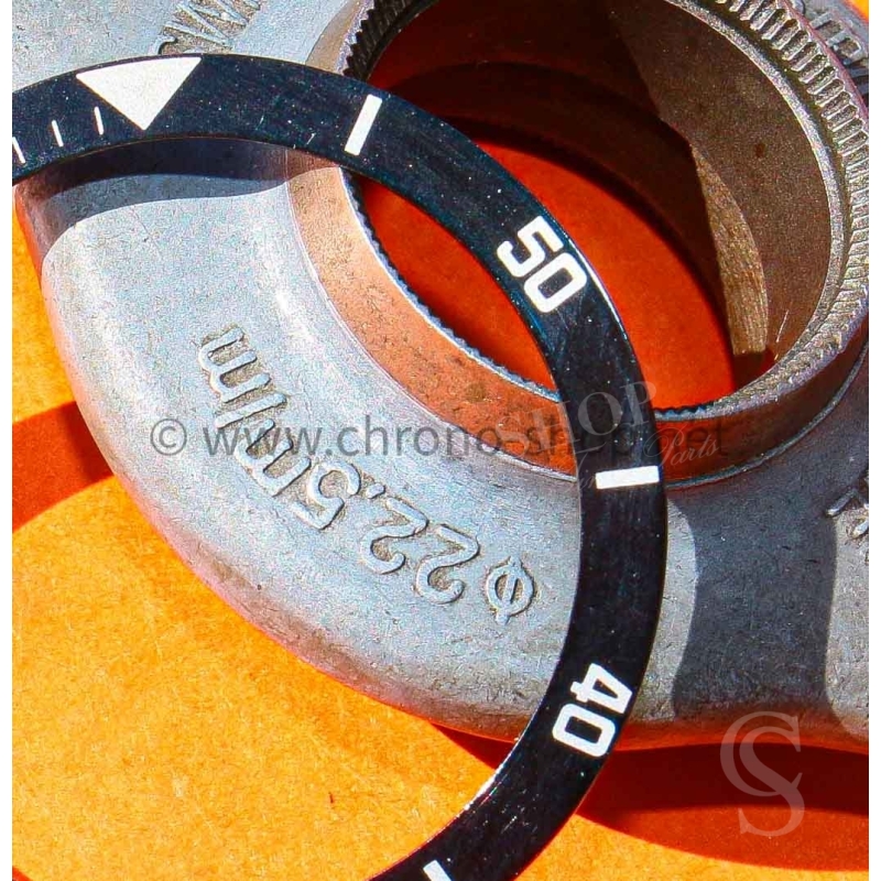 Yema ancienne pièce détachée horlogerie insert gradué noir 37mm montres Yema vintage