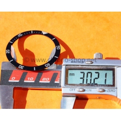 Yema ancienne pièce détachée horlogerie insert gradué noir 37mm montres Yema vintage