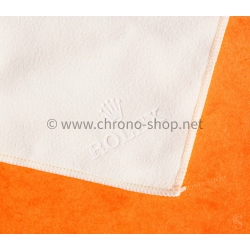 ROLEX CHIFFON MICROFIBRE DOUX NETTOYAGE 33g BEIGE AUTHENTIQUE ETOFFE TISSU POLISSEUR MONTRES ROLEX LUXE CHIFFONNETTE