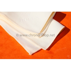 ROLEX CHIFFON MICROFIBRE DOUX NETTOYAGE 33g BEIGE AUTHENTIQUE ETOFFE TISSU POLISSEUR MONTRES ROLEX LUXE CHIFFONNETTE