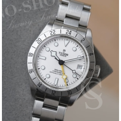 Tudor Black Bay Pro GMT 79470 Originale tube vissé acier inoxydable de Couronne acier 6mm