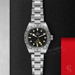 Tudor Black Bay Pro GMT 79470 Originale tube vissé acier inoxydable de Couronne acier 6mm