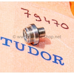 Tudor Black Bay Pro GMT 79470 Originale tube vissé acier inoxydable de Couronne acier 6mm