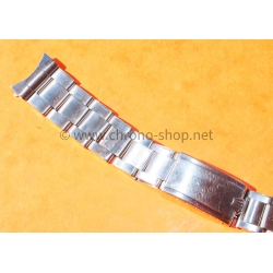 ROLEX 1959 VINTAGE BRACELET BIG LOGO RIVETS 7206/64 ACIER 20mm SUBMARINER 6200,6205,6538,6536,5508 GMT 6542