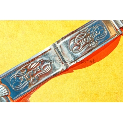 ROLEX 1959 VINTAGE BRACELET BIG LOGO RIVETS 7206/64 ACIER 20mm SUBMARINER 6200,6205,6538,6536,5508 GMT 6542