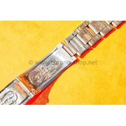 ROLEX 1959 VINTAGE BRACELET BIG LOGO RIVETS 7206/64 ACIER 20mm SUBMARINER 6200,6205,6538,6536,5508 GMT 6542