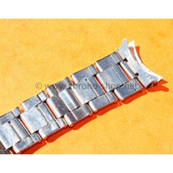ROLEX 1959 VINTAGE BRACELET BIG LOGO RIVETS 7206/64 ACIER 20mm SUBMARINER 6200,6205,6538,6536,5508 GMT 6542