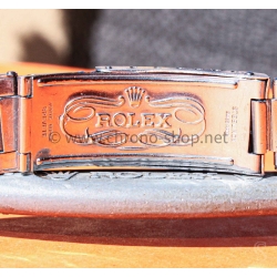 ROLEX 1959 VINTAGE BRACELET BIG LOGO RIVETS 7206/64 ACIER 20mm SUBMARINER 6200,6205,6538,6536,5508 GMT 6542