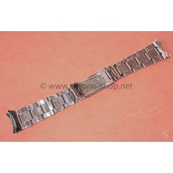 ROLEX 1959 VINTAGE BRACELET BIG LOGO RIVETS 7206/64 ACIER 20mm SUBMARINER 6200,6205,6538,6536,5508 GMT 6542