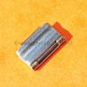 Cartier Original Santos Galbee Godron Bracelet Vintage Brushed Steel Comfort watch Link part 13mm