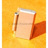 Cartier Santos Godron Original maillon lien de bracelet acier 13mm ref 11/91 neuf de stock montre vintage Cartier